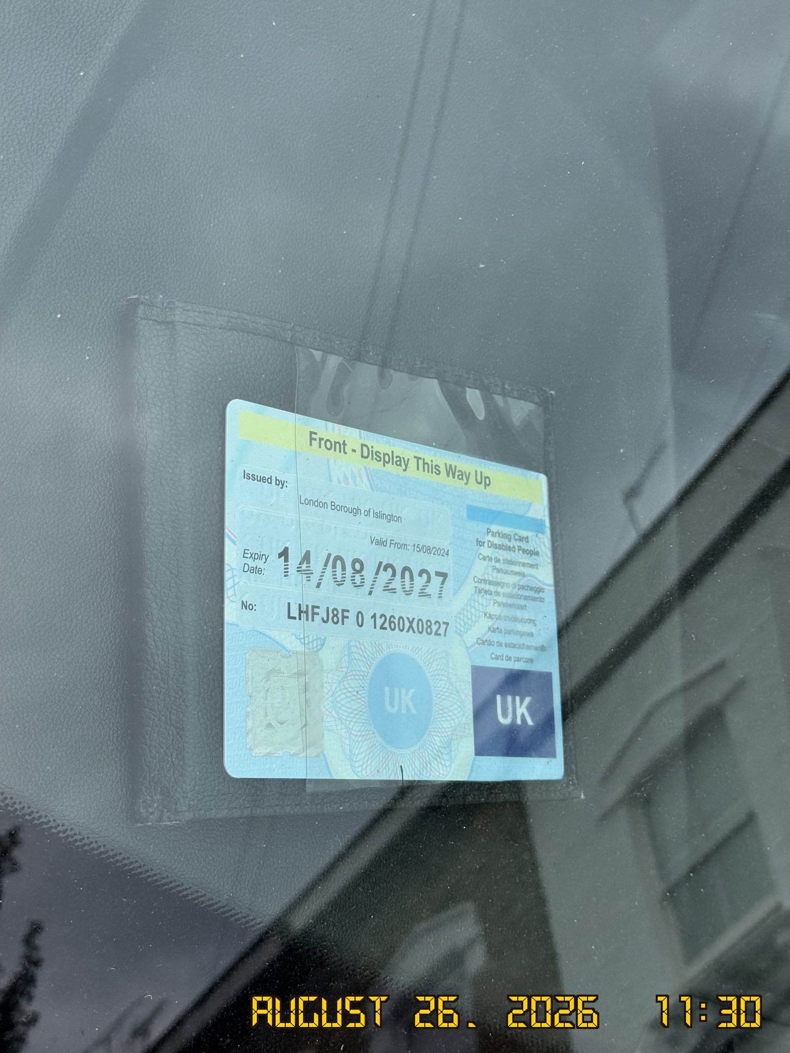 26 August 2026